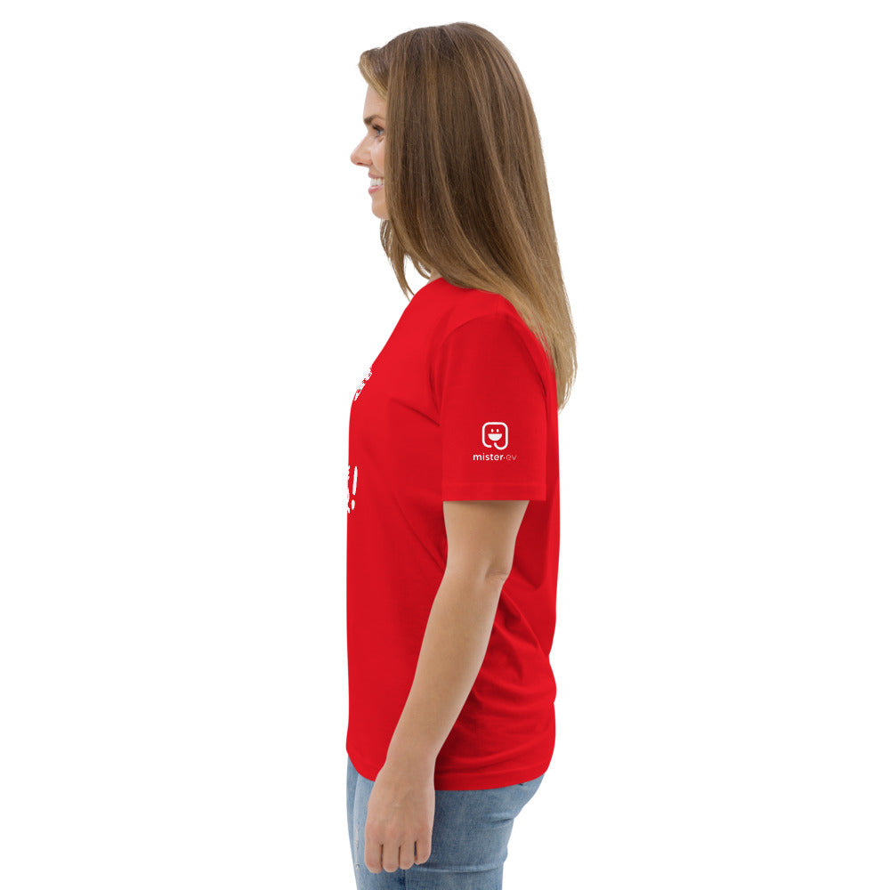 T-shirt unisexe - Take the power - rouge